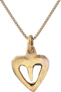 Ancient Viking Heart Pendant Necklace 866 1067 Ad