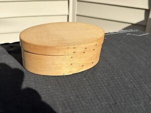 Ab Woodworking England Handmade Modern Shaker Oval Pantry Box