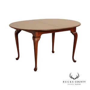 Pennsylvania House Queen Anne Style Cherry Extendable Dining Table
