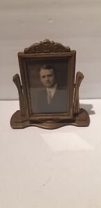 Antique Wood Swing Picture Frame 1920s