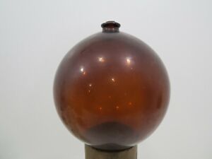 6 1 2 Inch Tall Amber North West Glass Seattle Glass Float F3a1a 