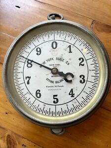 Vintage Hanging Scale New York Scale Co 