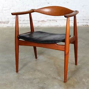 Hans Wegner Teak Ch 35 Chair For Carl Hansen And Son Vintage Scandinavian Modern