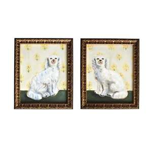 Percy Primrose The White Staffordshire Dogs Portraits