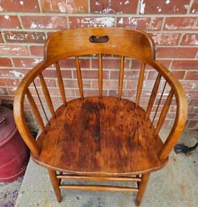 Antique Bentwood Dining Chair Firehouse Walnut 3 Boling Chair Company