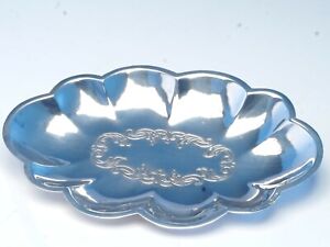 Silver Bowl Candy Plate From Sweden 37 7 Grams 140mm