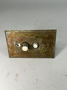 Machen Mayer Electrical Push Button Light Switch Brass Ge Cover Vintage