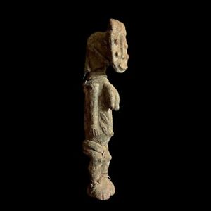 African Carved Wooden Figures Primitive Decor Nkisi N Kondi Hand Carved 9991