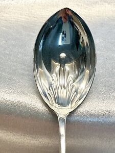 Sterling Silver Clematis Sugar Shell Spoon Vintage 1900 S Gorham Scrap Or Not
