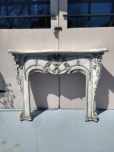Victorian Fireplace Mantel Surround Cast Aluminum