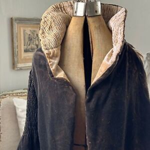 Design Inspiration Only Velvet Cape French C 1910 1920 S Antique Clothing Cloth