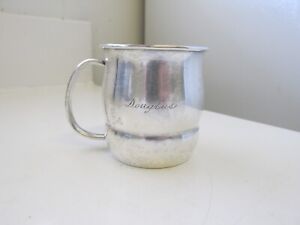Vintage Towle Sterling Silver Baby Cup Numbered 10782