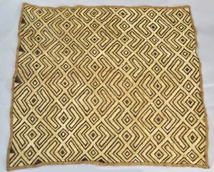 Kuba Kasai Velvet Raffia Shoowa Bushoong Textile Congo African Tribal Art 1810