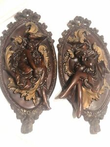 Woodland Love Story Vintage Black Forest Carving 19th Century Royal Quality