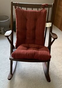 Vintage Danish Teak Rocking Chair Made In Denmark Bramin