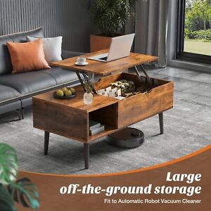 Lift Top Drawer Modern Coffee Tables Wood Coffee Table