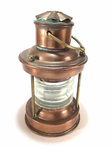 Copper And Brass Nautical Ship S Lamp