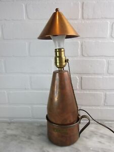 Mission Arts Crafts Copper Lamp Gaylord Bros Library Strange Old Lamp Light