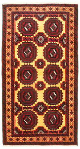 Traditional Vintage Hand Knotted Carpet 3 6 X 6 7 Wool Area Rug