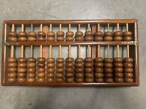 Antique Chinese Wooden Abacus