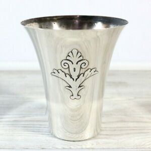 Silver Crest Sterling Decorated Bronze Vase