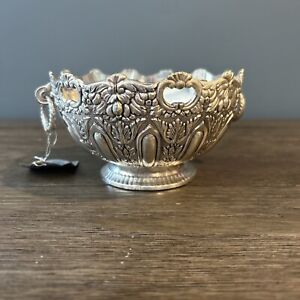 Antique Silverplate Montieth Bowl By Raimond Silver Japan 