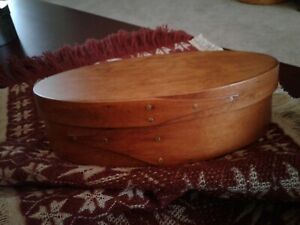 Frye S Measure Mill Old Time Wooden Ware Shaker Oval Pantry Box Wilton Nh