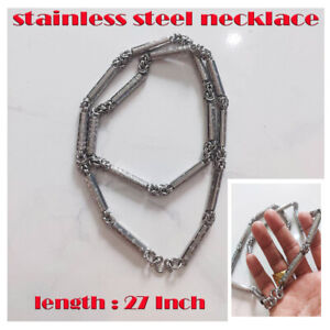 Thai Amulet Accessories Stainless Steel Necklace Style Yant 1 Hook Length 27 