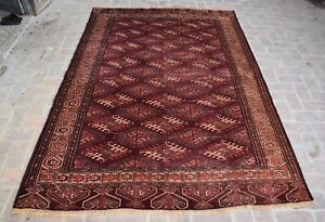 6 8 X 10 Collector S Piece Handmade Vintage 1940s Afghan Turkmen Yamut Area Rug