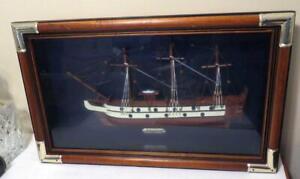 Admiral Nelson S Hms Victory 1765 Half Hull Model In Shadow Box