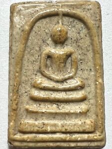 Phra Somdej Lp Rare Old Thai Buddha Amulet Pendant Magic Ancient Idol 905