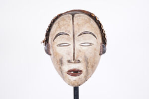 Punu Mask 12 5 Gabon African Tribal Art