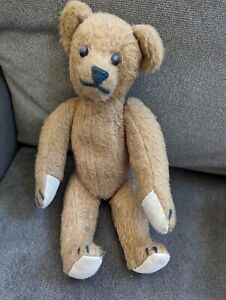 Antique Stuffed Teddy Bear Jointed Artist Handmade