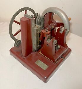 Rare Antique 1900 E Leitz Wetzlar Microtome Scientific Cast Iron Instrument