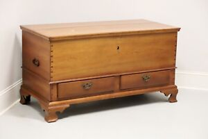 Antique Walnut Colonial Style Blanket Chest