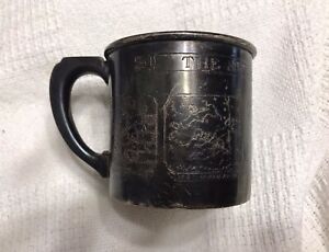 Antique Peter Pan Sterling Baby Cup