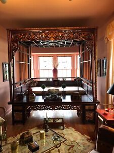Antique Chinese Opium Bed 19th Century Very Good Condition