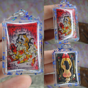 Paladkik Phra Khun Paen Thai Amulet Love Charm Buddhism Talisman Pendant