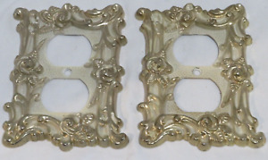 Amertac Outlet Wall Cover Ornate Roses American Tack Hardware Lot Of 2
