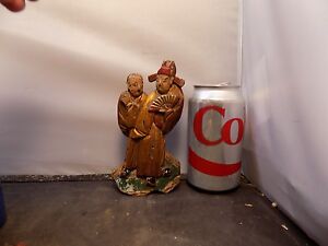 Antique Chinese Wood Man Carved