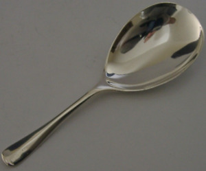 Hanoverian Patern English Sterling Silver Caddy Spoon 1929 Antqiue