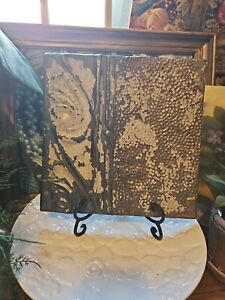 Antique Olde Good Things Ny Architectural Salvage Tin Tile Art Wall Ceiling 11 