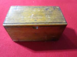 Vintage Oak Treadle Sewing Machine Puzzle Box With Some Attachments