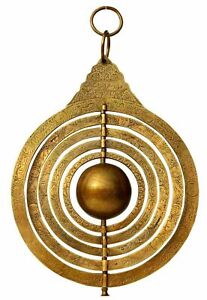 Antique Brass Astrolabe Islamic Scientific Astrolabe Arabic Globe Astronomer