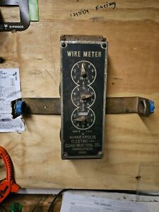 Antique Cloth Wire Cable Measuring Machine