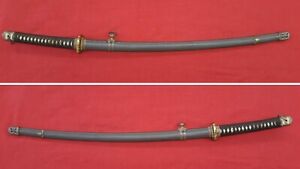 Koto Period Japanese Samurai Sword Katana In Wwii Mounts Blade Circa 1570