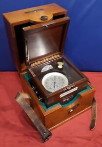 Hamilton 21 Marine Chronometer As Unused 