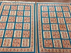 Rare Pair Of Oriental Kilim Seneh Rugs 4 2x5 5