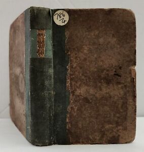 1839 Antique Magnacopia Chemico Pharmaceutical Medical And Home Recipes Book