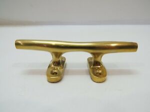 4 1 8 Inch Long Brass Boat Cleat Sail D3a796a 